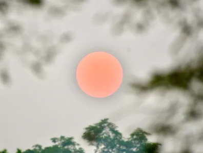 Smoke pushes air quality into unhealthy range